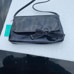 Victoria's Secret Purse Black Baguette